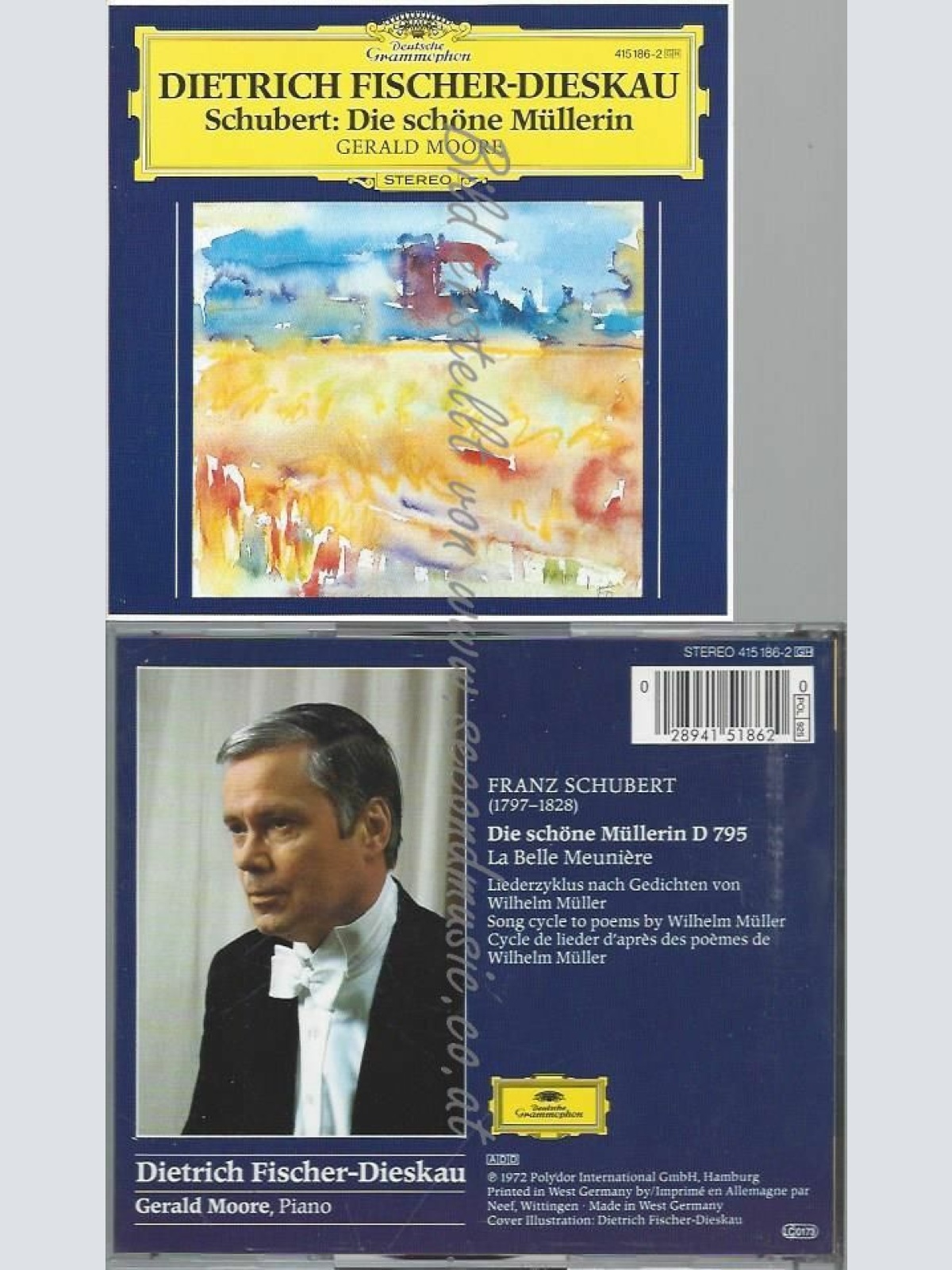 CD--FISCHER-DIESKAU,DIETRICH,  --DIE SCHÖNE MÜLLERIN