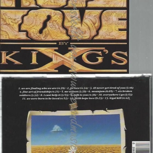 CD--KING'S X | --FAITH HOPE LOVE (MEGAFORCE)