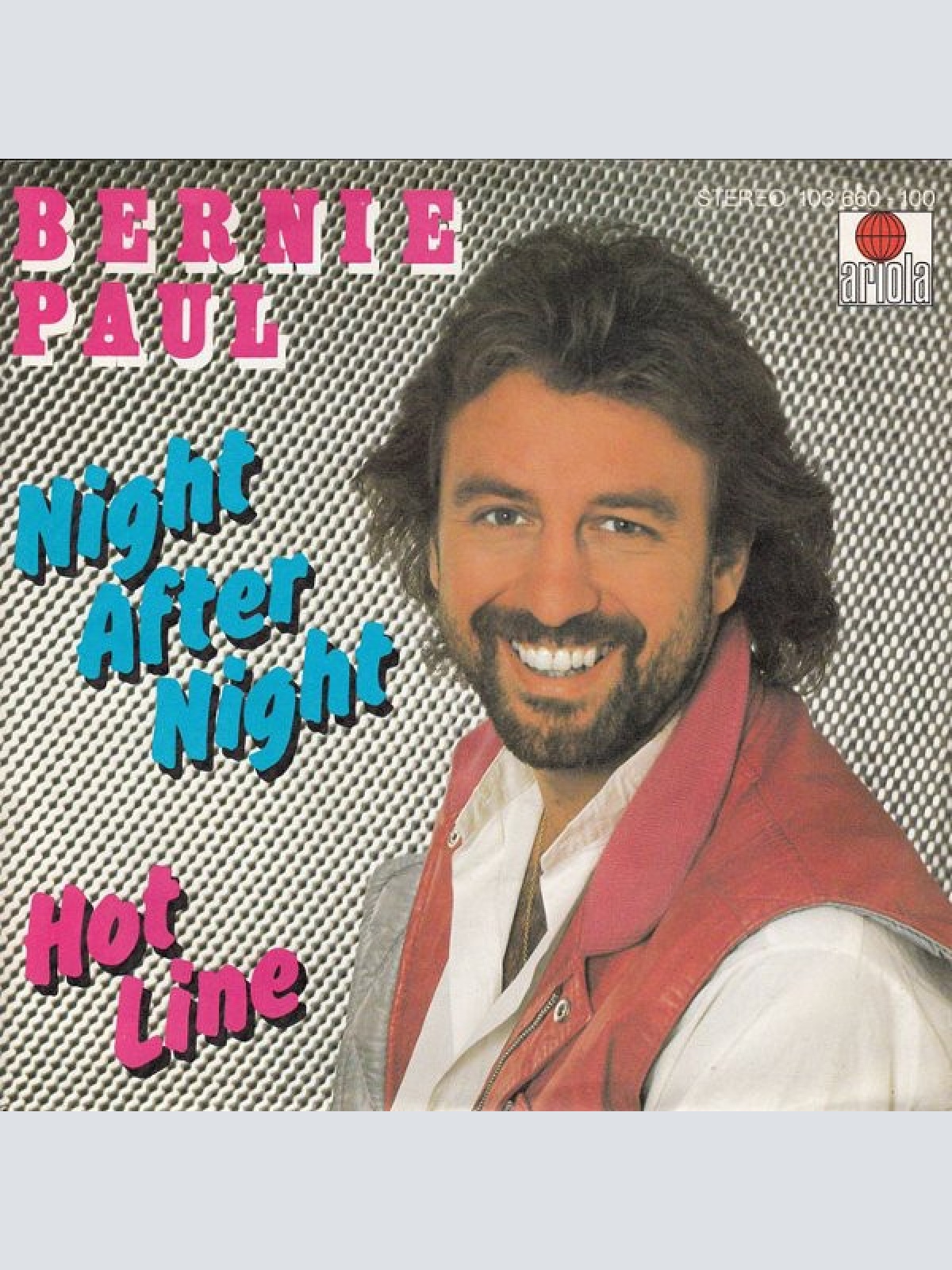 7", Single Bernie Paul - Night After Night