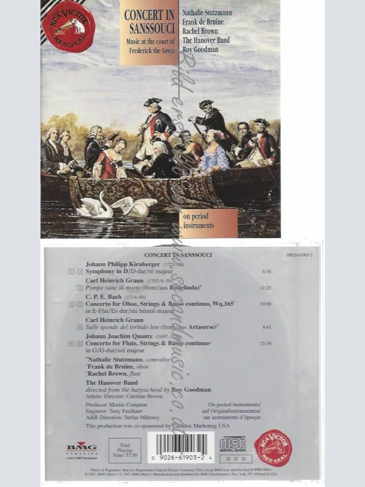 CD--NATHALIE STUTZMANN | --CONCERT IN SANSSOUCI