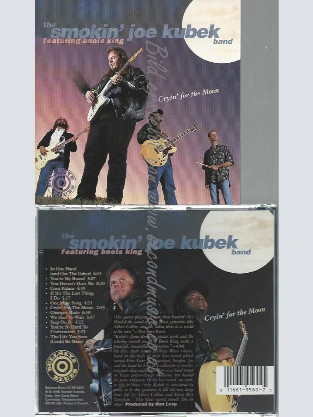 CD--SMOKIN' JOE KUBEK | --CRYIN' FOR THE MOON