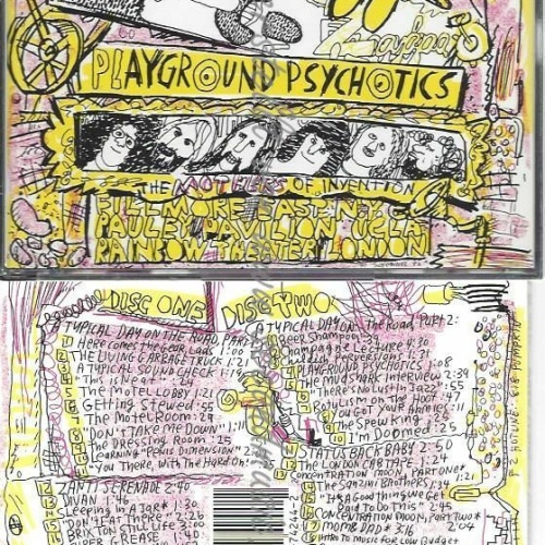 CD--FRANK ZAPPA | --PLAYGROUND PSYCHOTICS