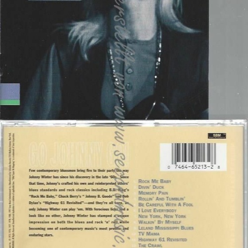 CD--JOHNNY WINTER | --WHITE HOT BLUES