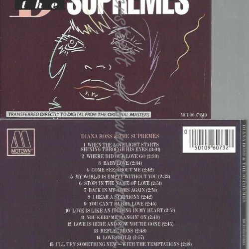 CD--THE SUPREMES | DIANE ROSS--COMPACT COMMAND PERFORMANCES