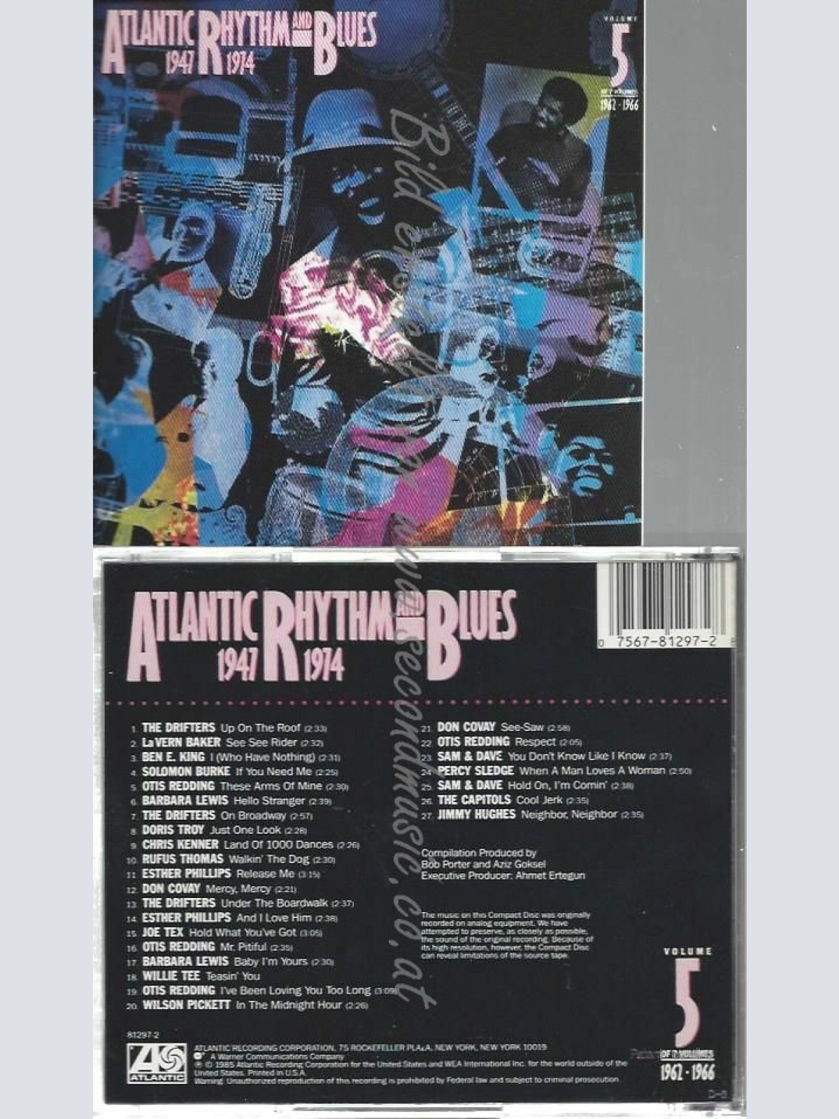 CD--VARIOUS [R, B, ET AL. | --ATLANTIC RHYTHM & BLUES -, VOL.: -5