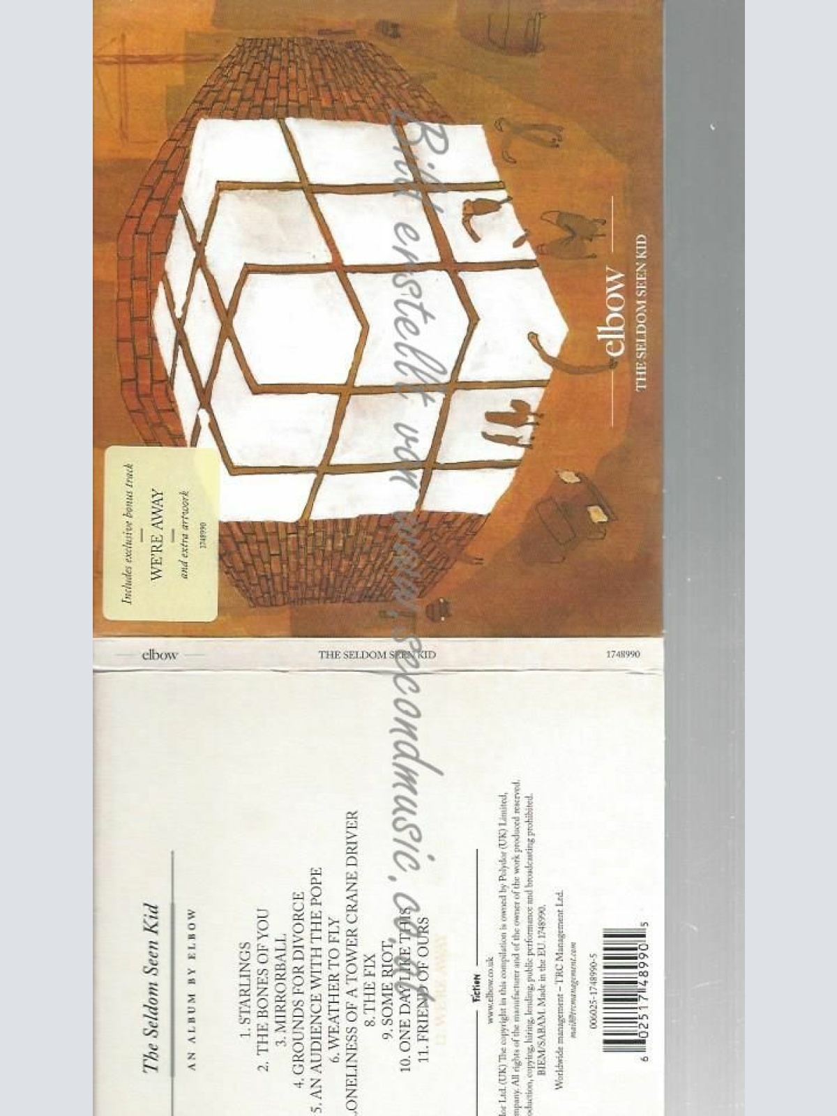 CD--ELBOW | --THE SELDOM SEEN KID