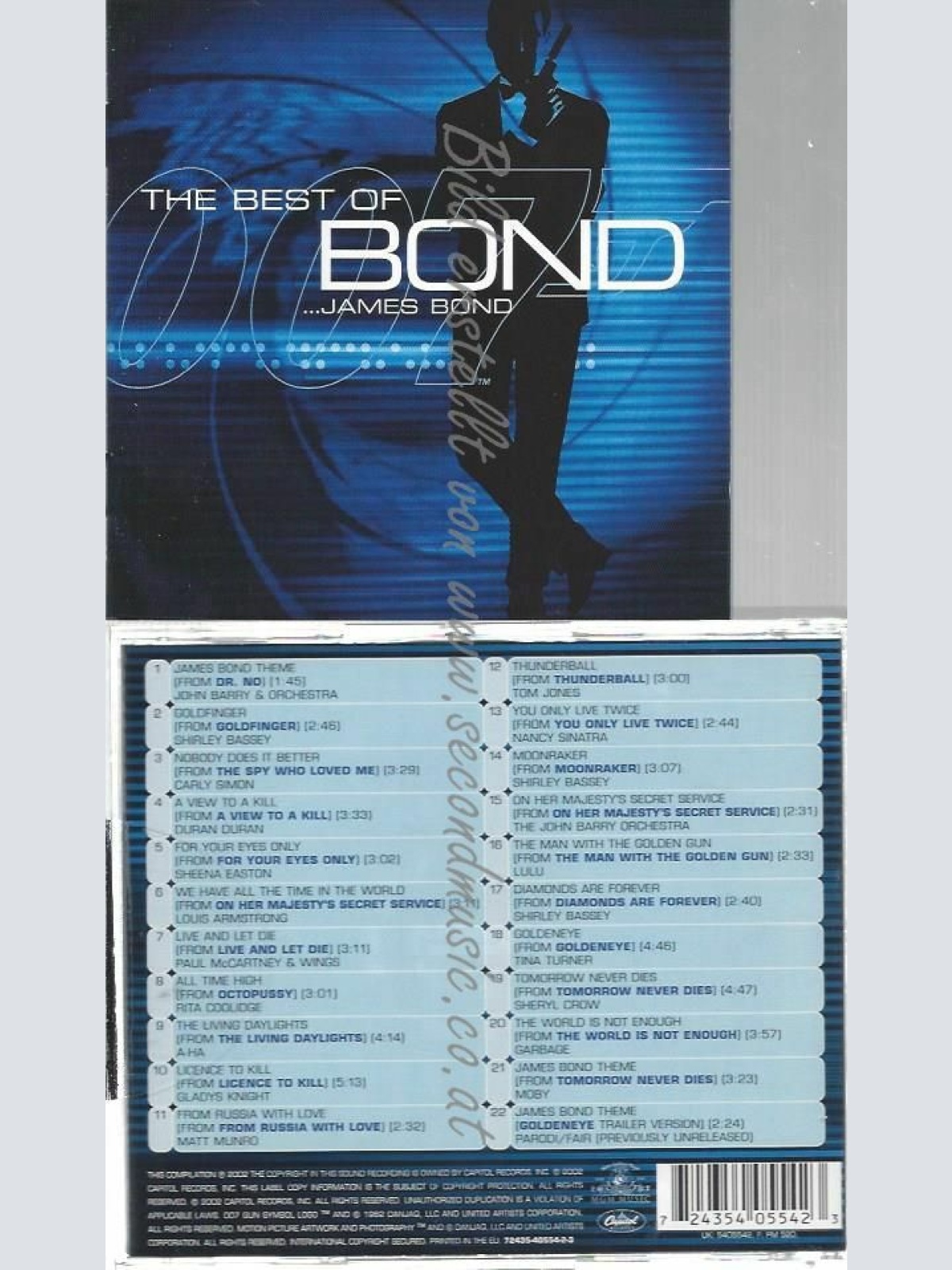 CD--SHERYL CROW | --BEST OF BOND...JAMES BOND