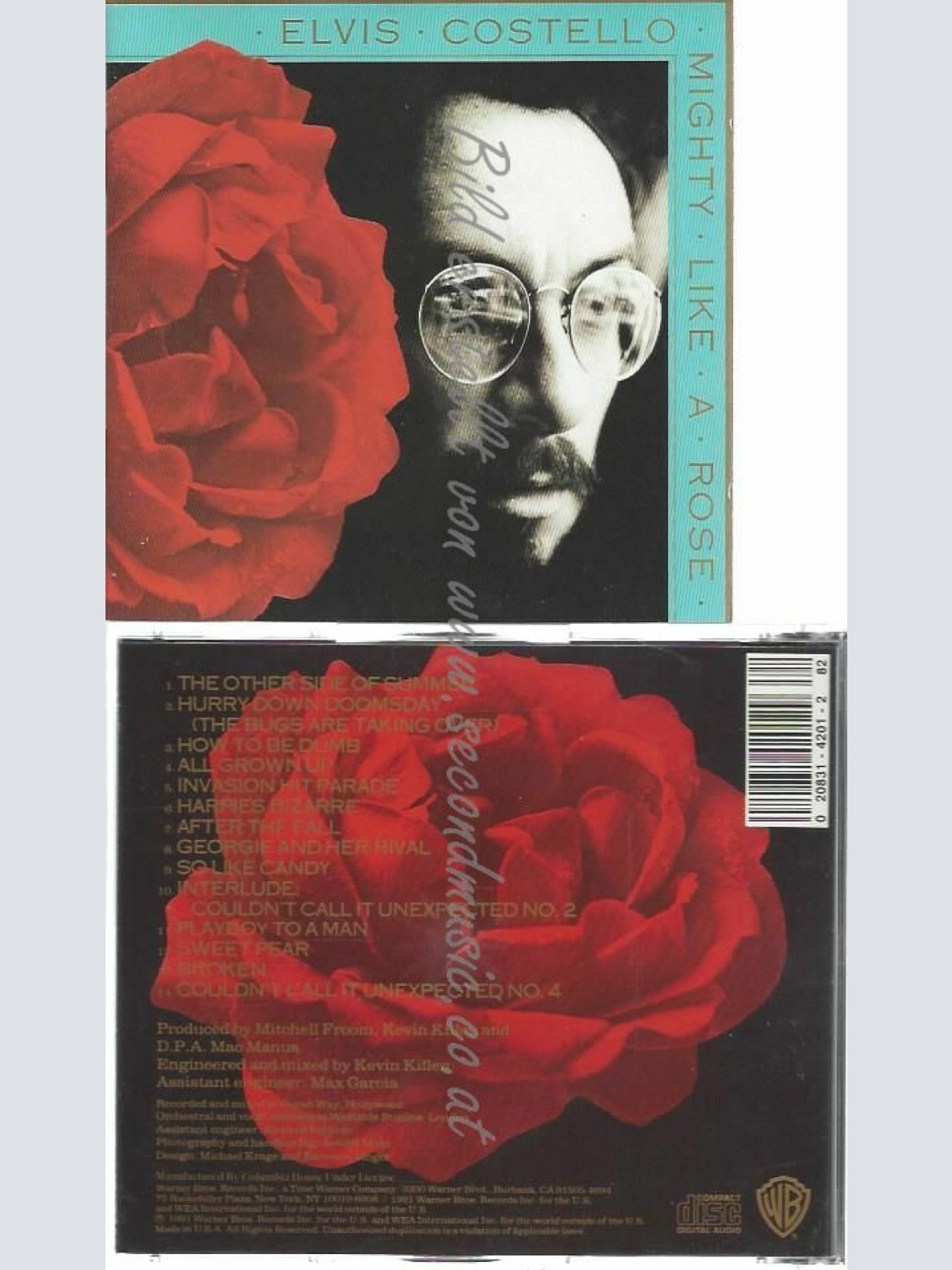 CD--ELVIS COSTELLO--MIGHTY LIKE A ROSE