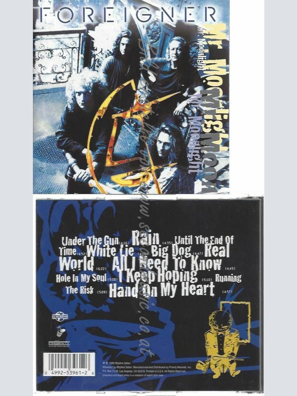 CD--FOREIGNER | --MR MOONLIGHT