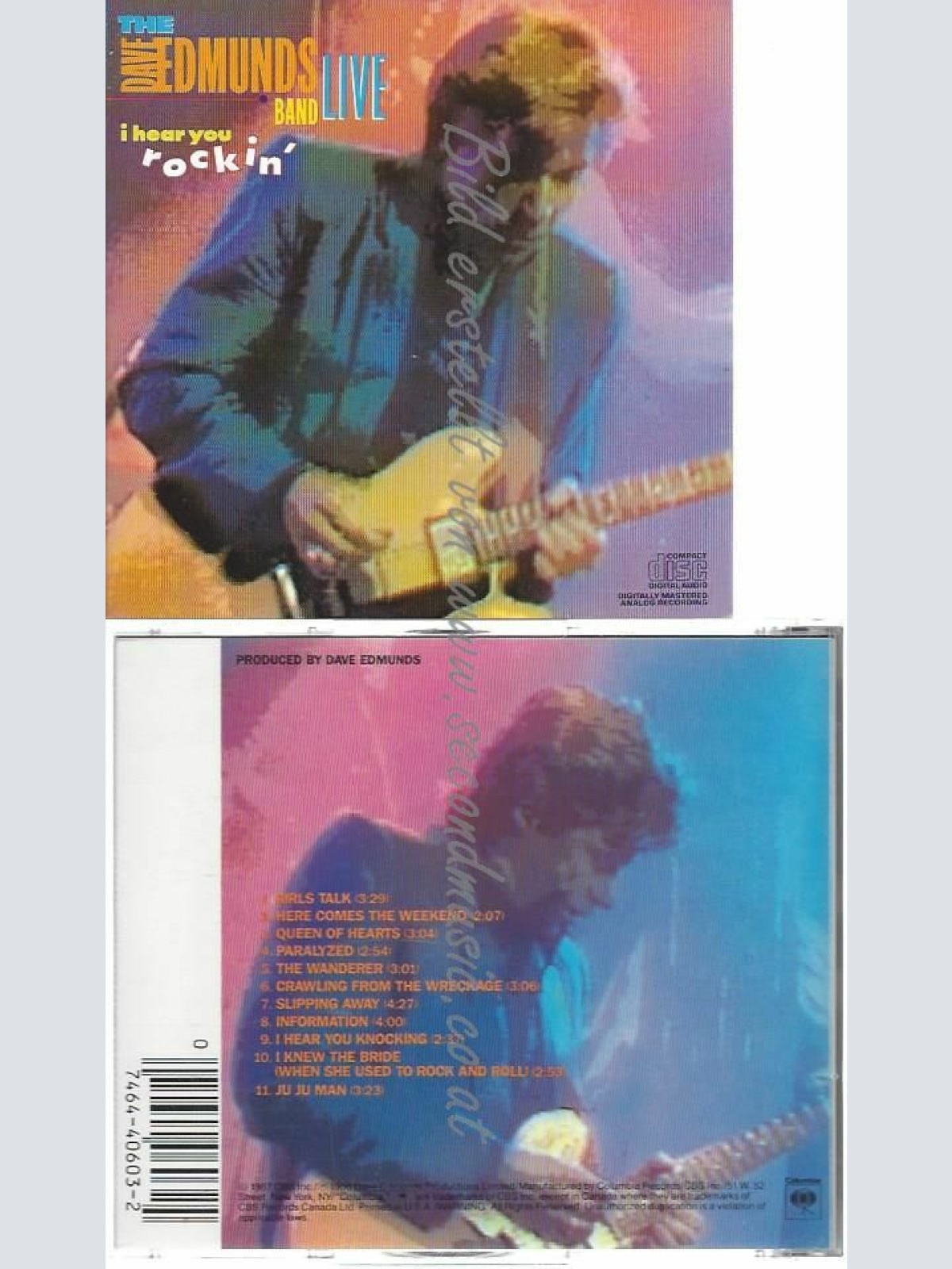 CD--DAVE EDMUNDS | --I HEAR YOU ROCKIN'