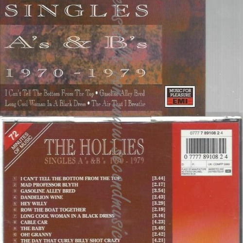 CD--HOLLIES | --SINGLES A'S AND B'S
