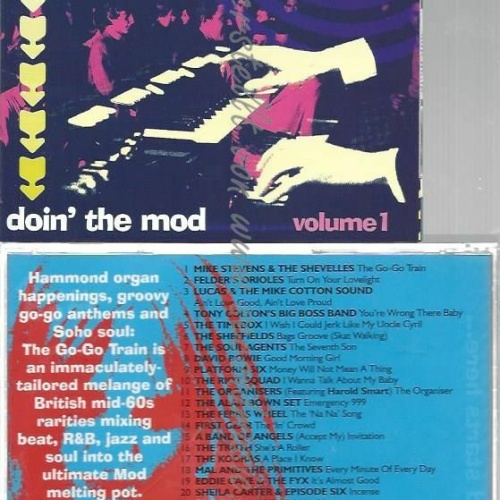 CD--VARIOUS | --THE GO-GO TRAIN (DOIN' THE MOD VOL. 1