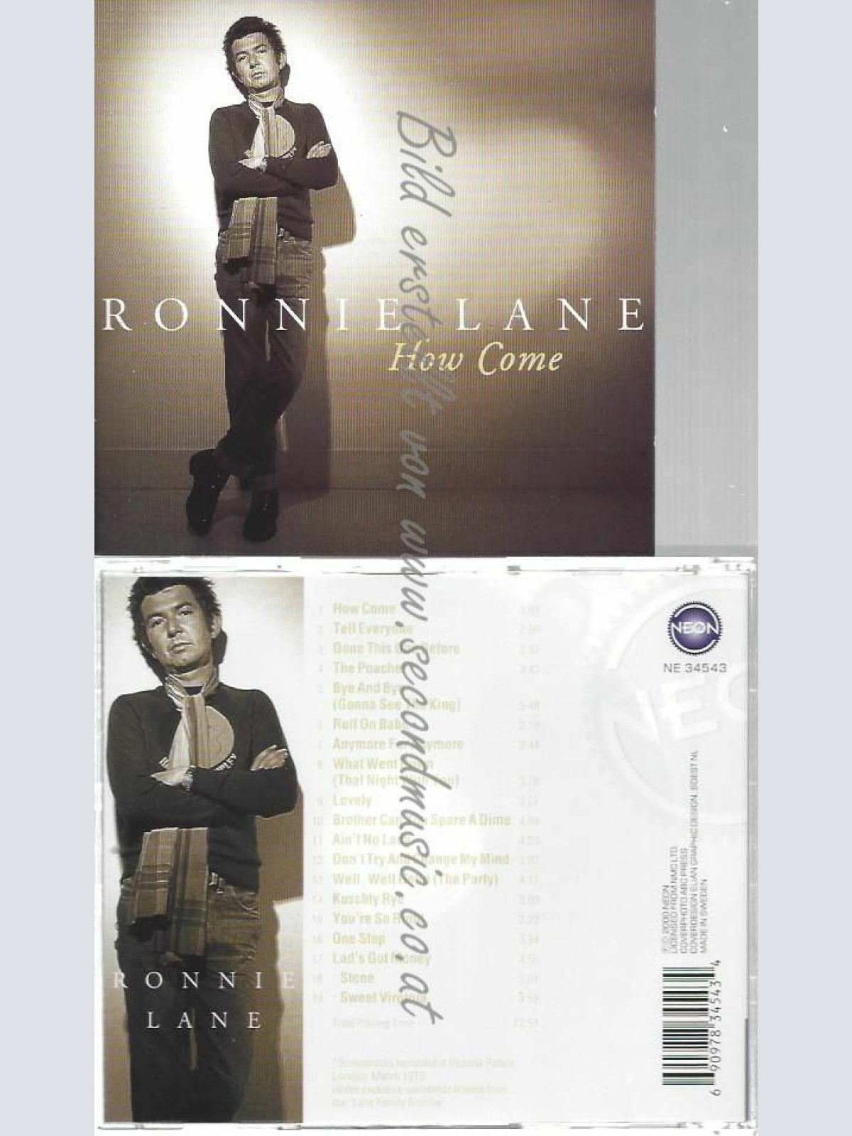 CD--RONNIE LANE | --HOW COME