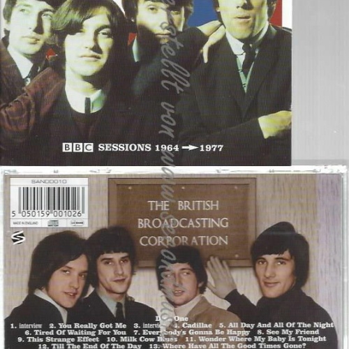 CD--THE KINKS | --BBC SESSIONS: -1964-1977