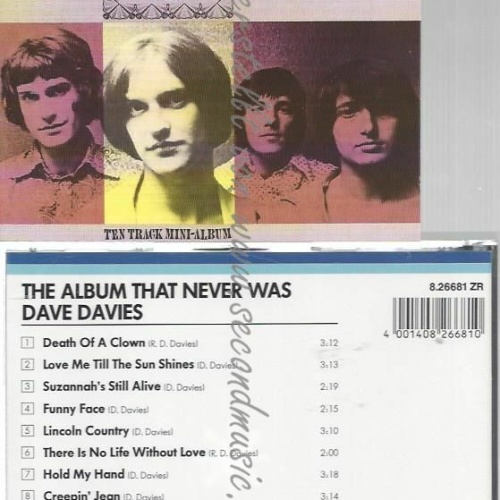 CD--, #.)/ DAVE DAVIES--ALBUM THAT NEVER WAS (-