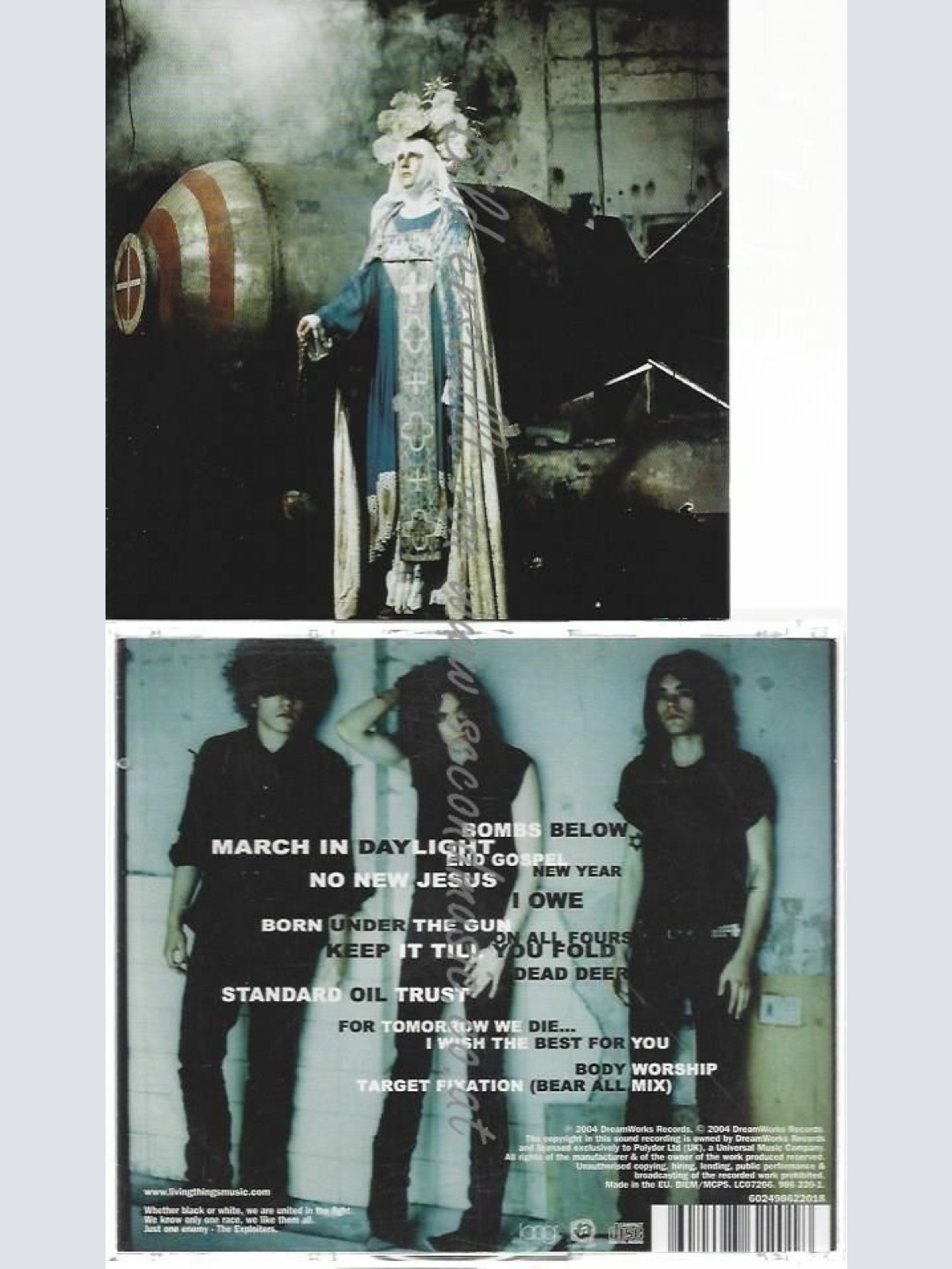 CD--LIVING THINGS | --BLACK SKIES IN BROAD DAYLIGHT