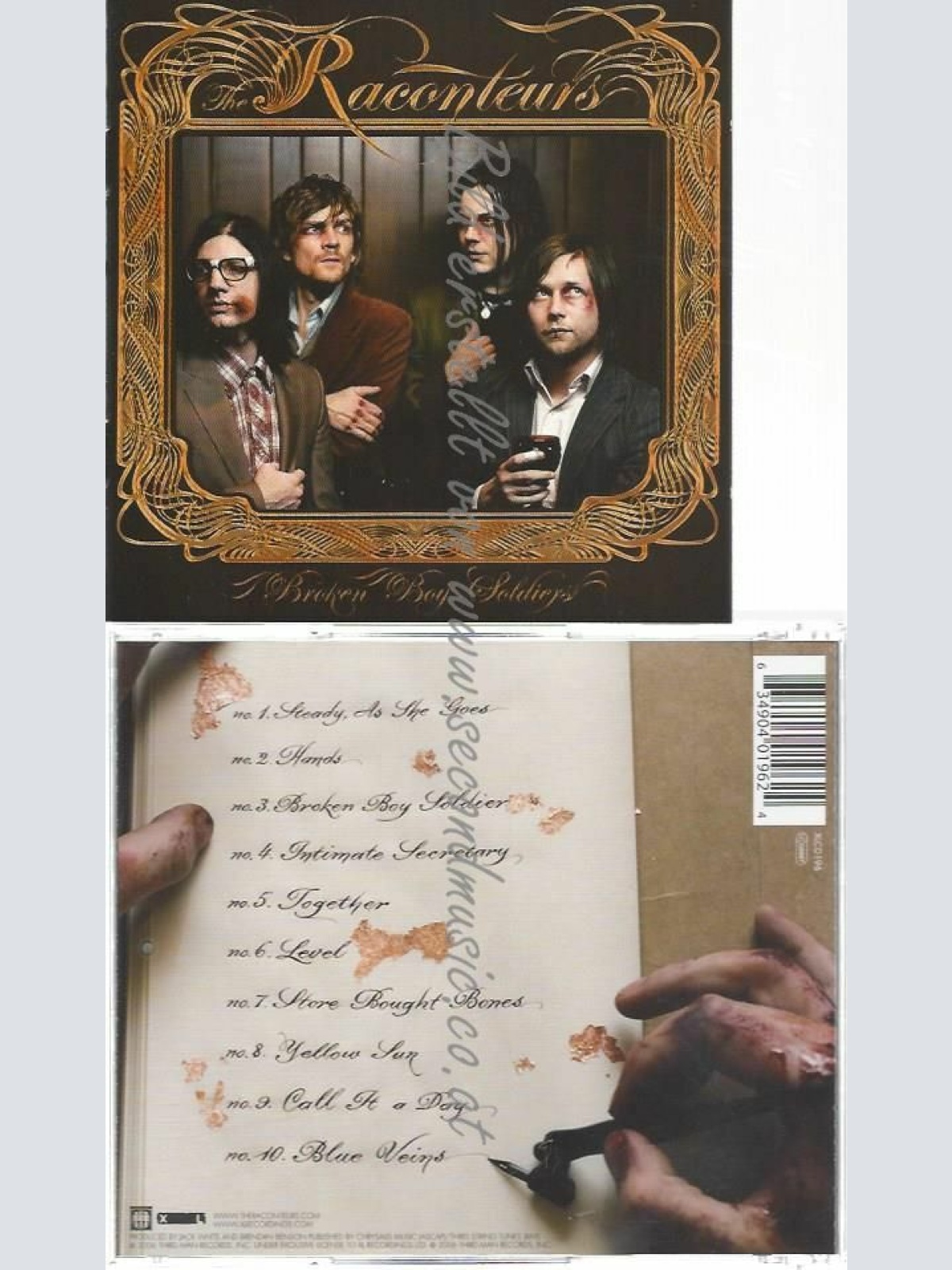 CD--THE RACONTEURS | --BROKEN BOY SOLDIERS