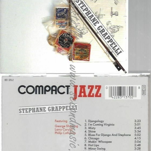 CD--STEPHANE GRAPPELLI | --COMPACT JAZZ