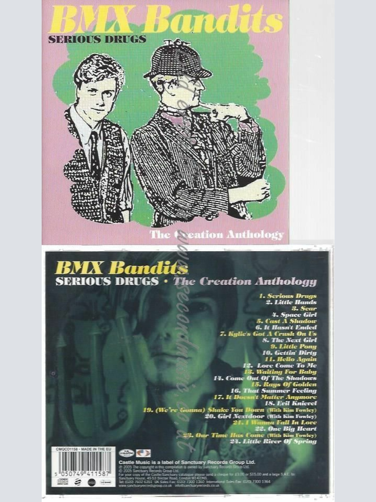 CD--BMX BANDITS | --SERIOUS DRUGS
