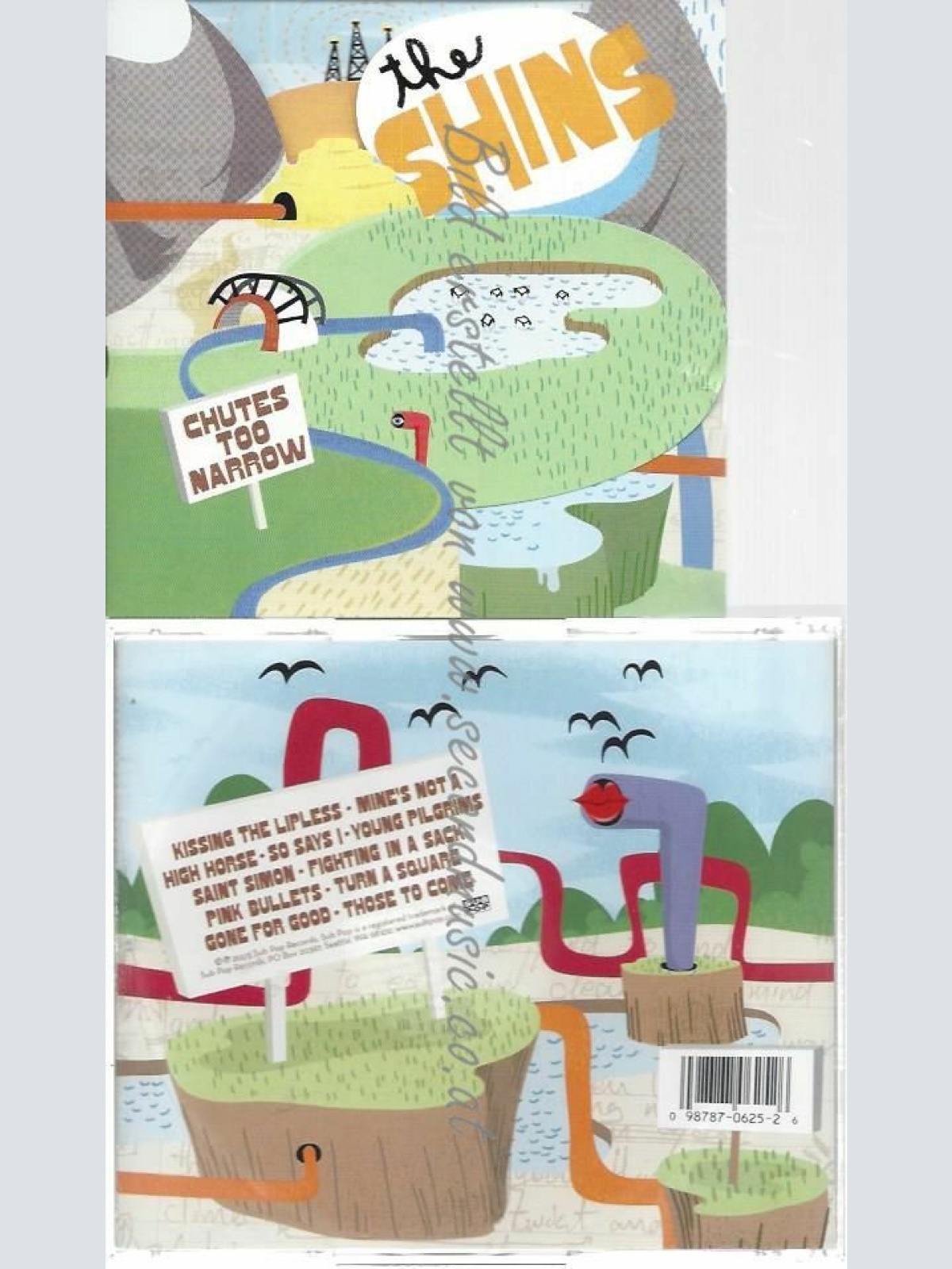 CD--THE SHINS | --CHUTES TOO NARROW
