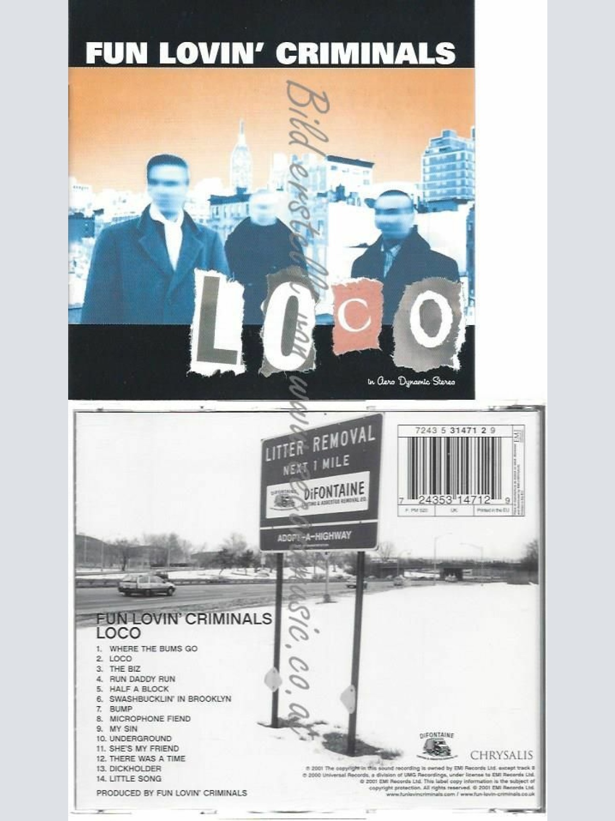 CD--FUN LOVIN' CRIMINALS | --LOCO
