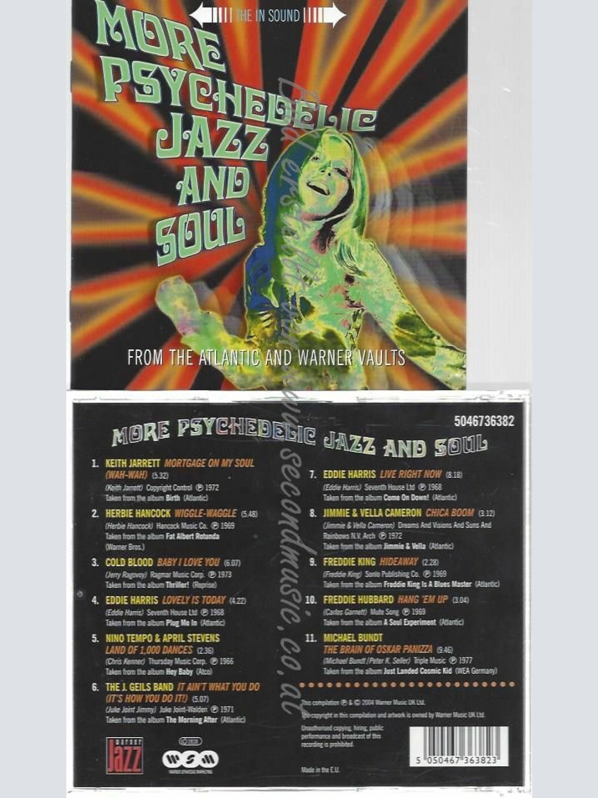 CD--MORE PSYCHEDELIC JAZZ UND SOUL | --