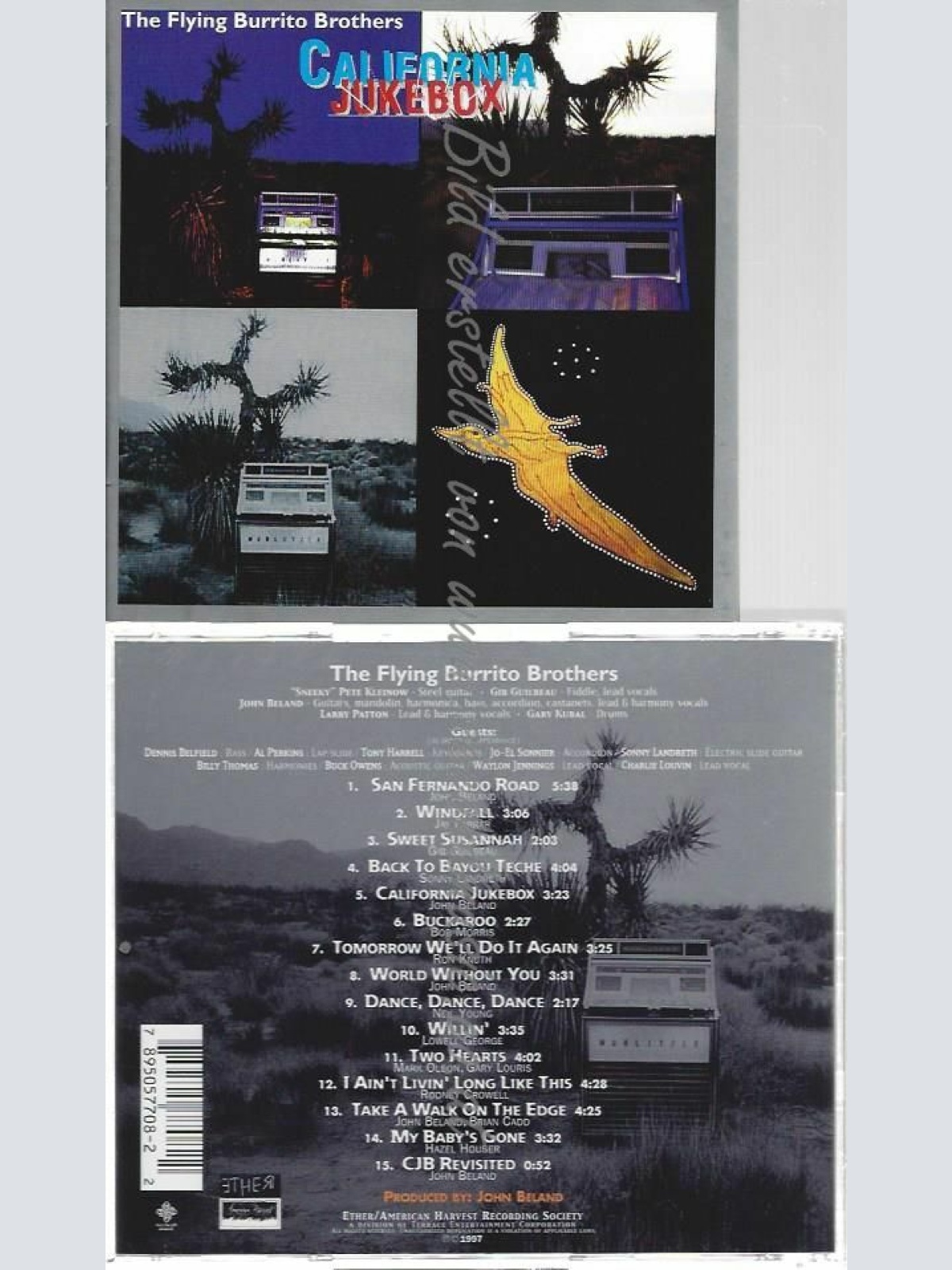 CD--FLYING BURRITO BROTHERS | --CALIFORNIA JUKEBOX