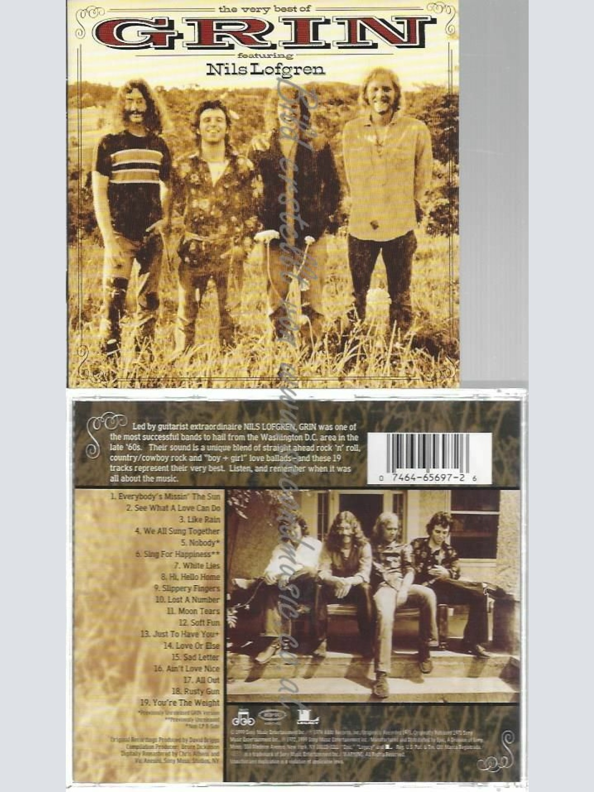 CD--NILS LOFGREN UND GRIN | --BEST OF,THE VERY