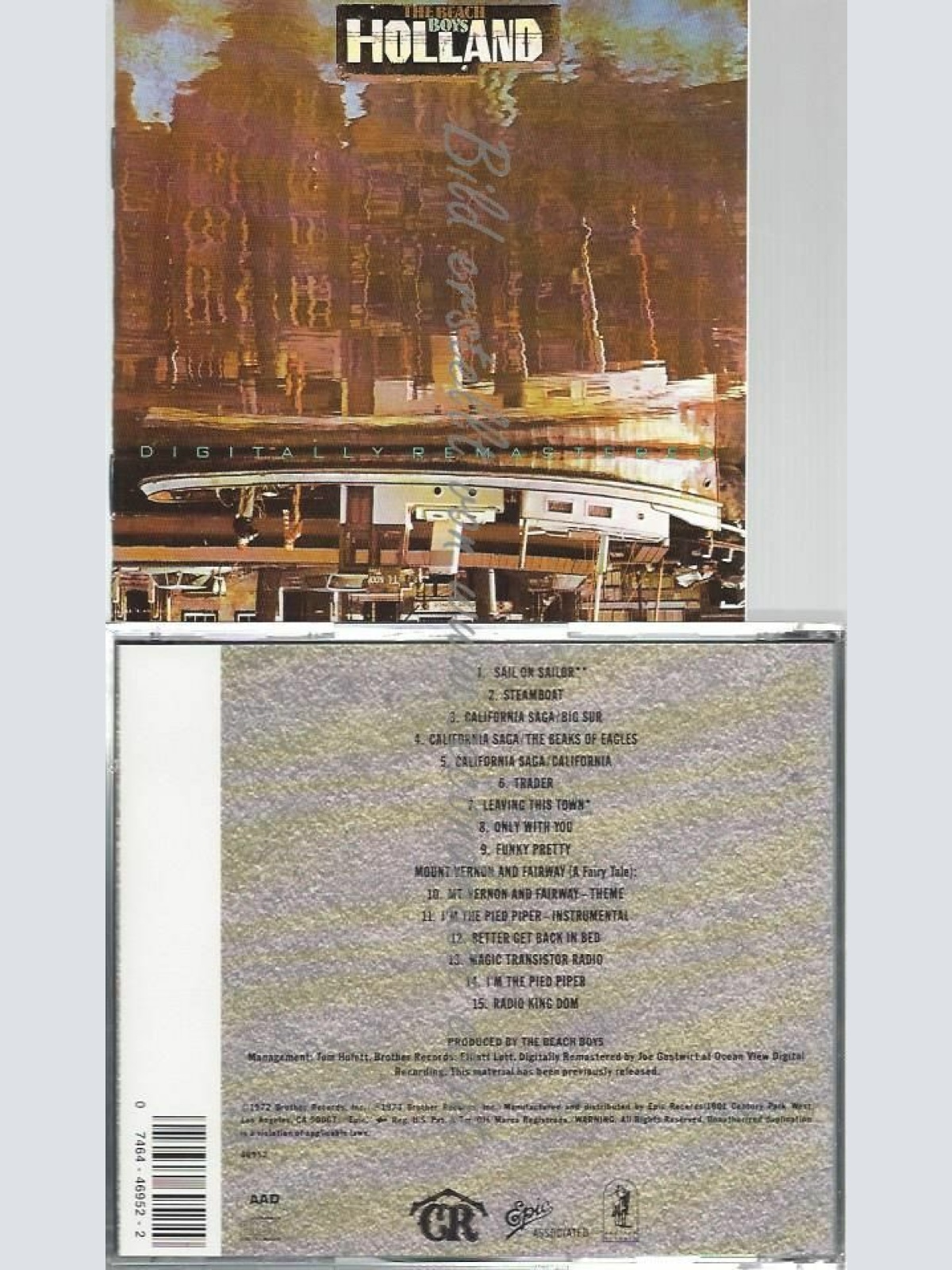 CD--THE BEACH BOYS | --HOLLAND