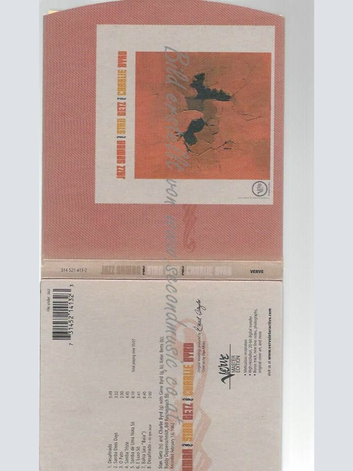 CD--CHARLIE BYRD , STAN GETZ , ET AL. | --JAZZ SAMBA