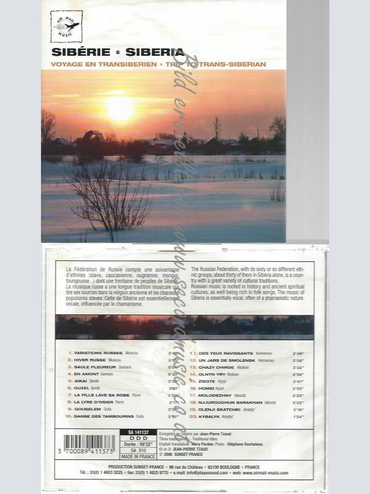 CD--VARIOUS | --SIBERIA-TRIP TO TRANS-SIBERIAN