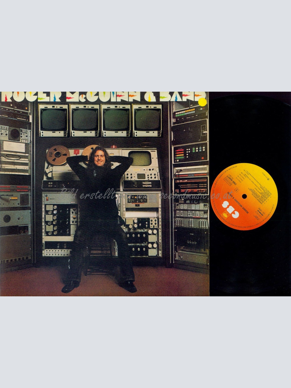 LP - Roger McGuinn & Band – Roger McGuinn & Band  // NL //