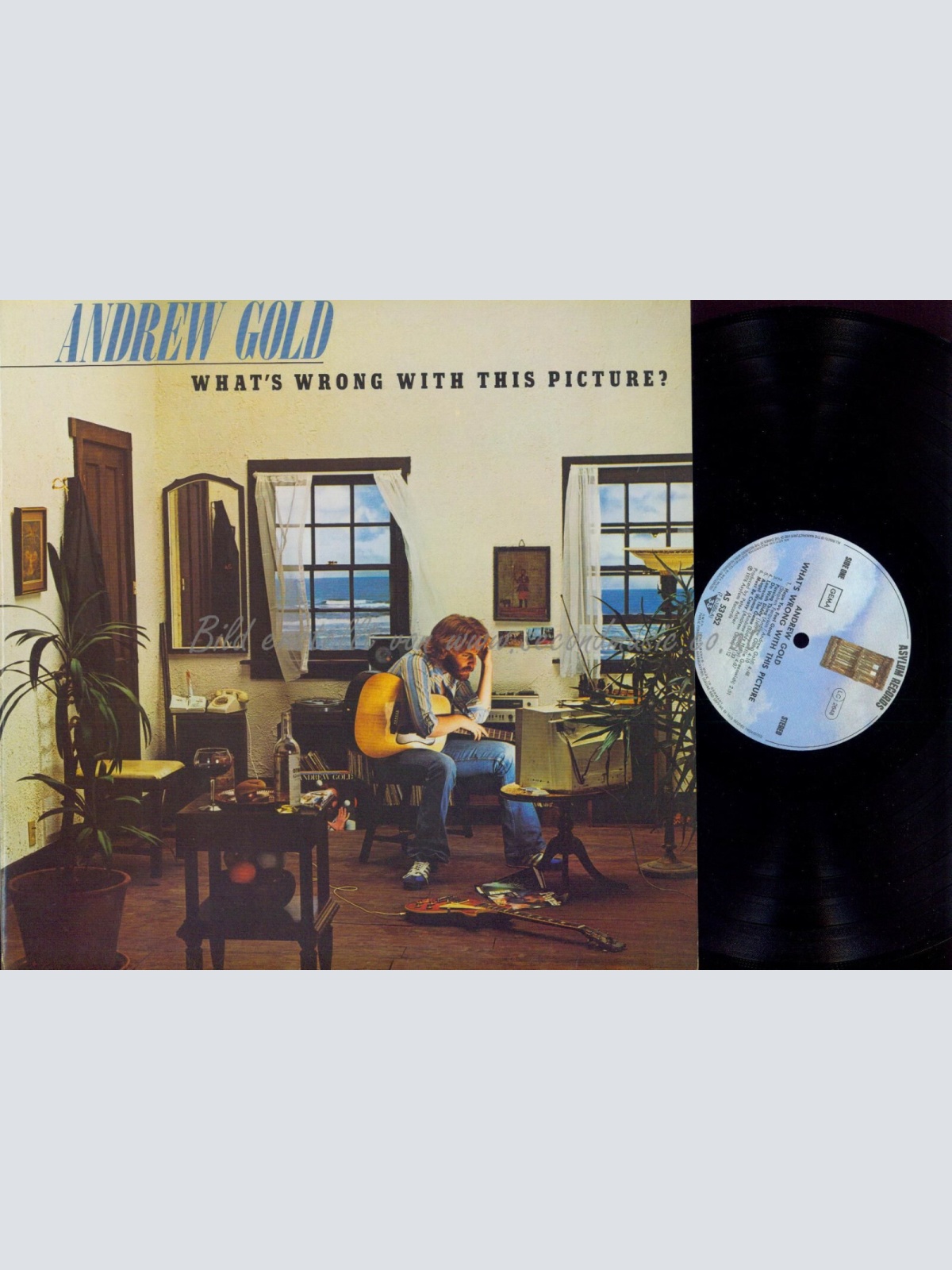 LP -  Andrew Gold – What's Wrong With This Picture  // DE