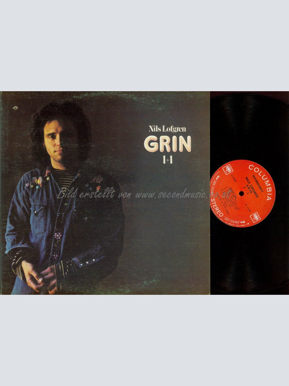 LP -   Nils Lofgren - Grin  1+1  // CANADA / FOC // Z31038 SPINDIZZY