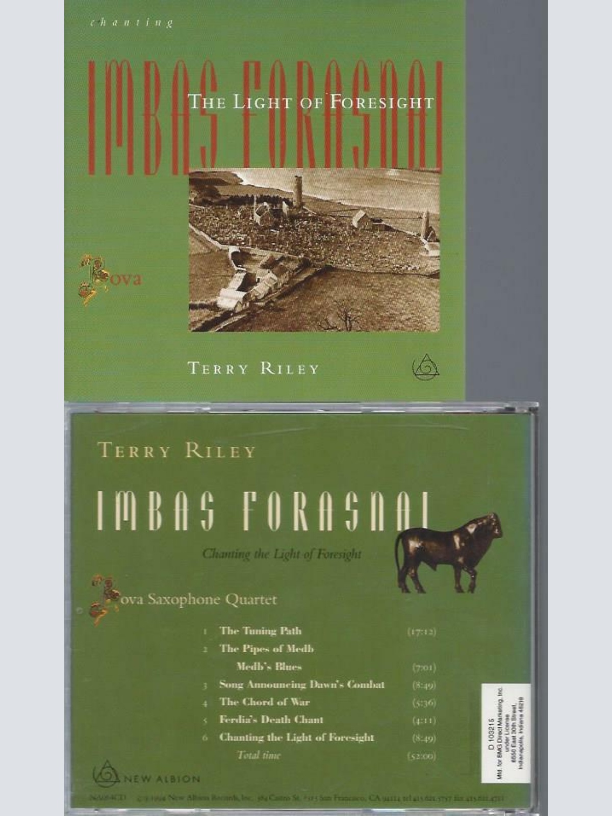 CD- Terry Riley Chanting the Light