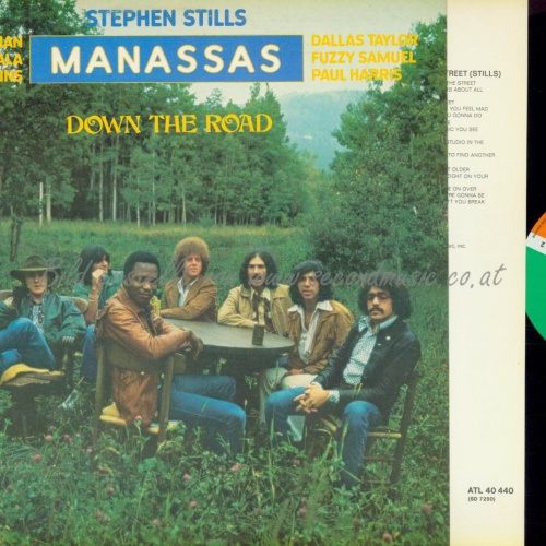 LP - Stephen Stills - Manassas  Down The Road  // DE ATL40440