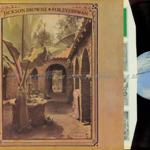 LP - Jackson Browne  For Everyman  // OIS // DE