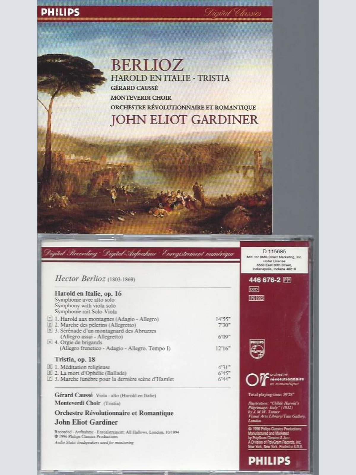CD- Berlioz  Harold en Italie Triestia