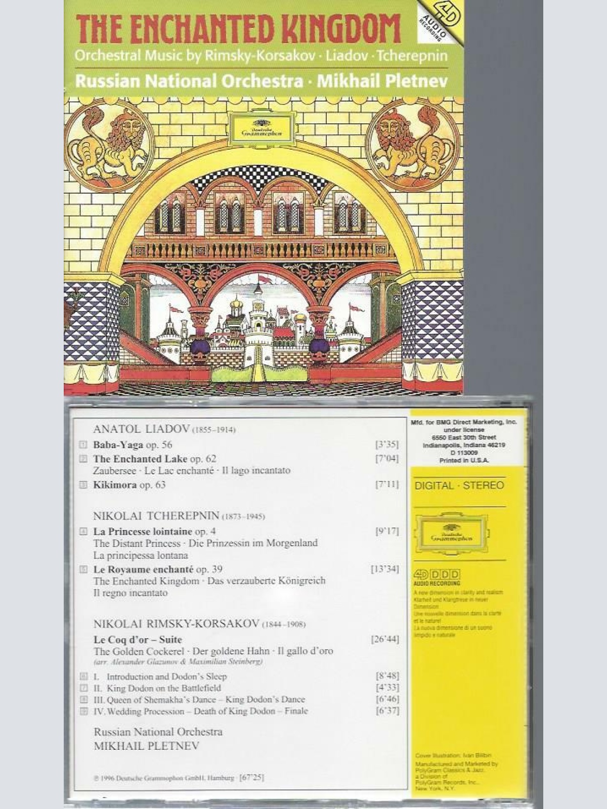 CD- Russische Orchestermusik  Pletnev  The Enchanted Kingdom