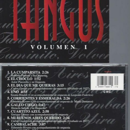 CD- Tangos Volumen 1