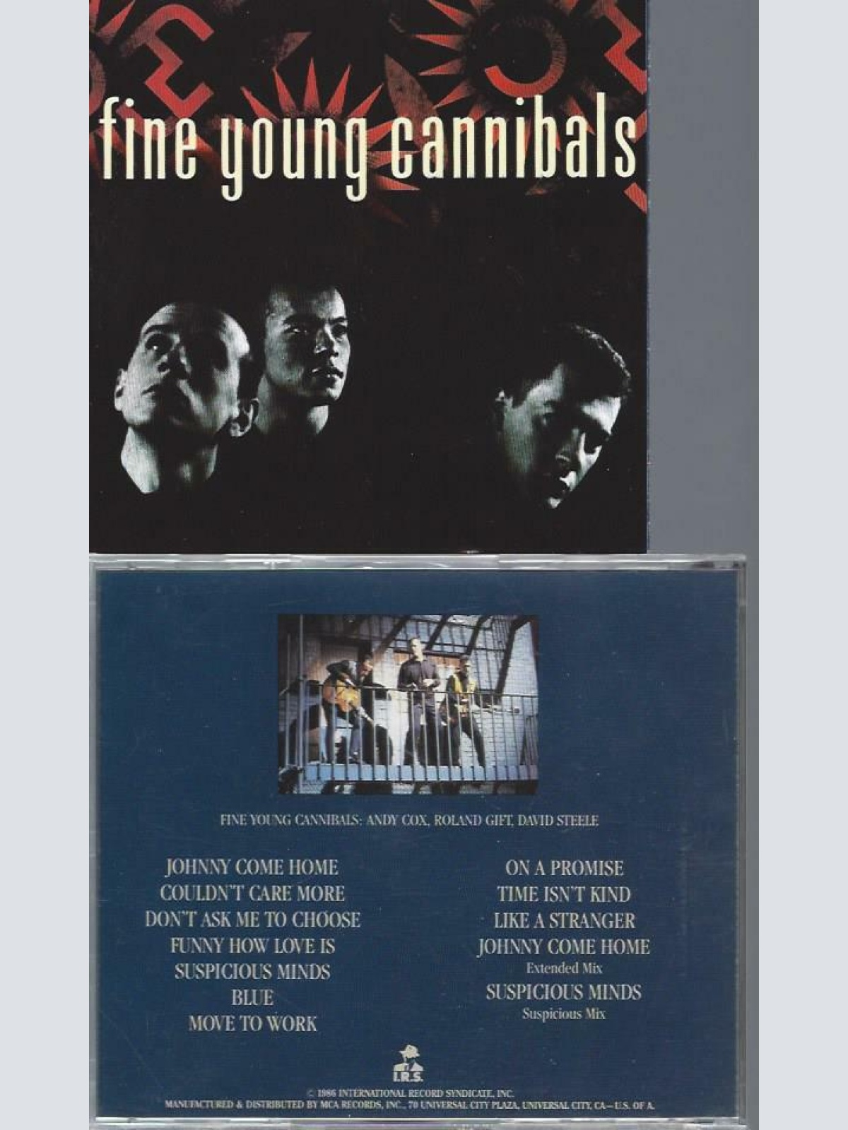CD- Fine Young Cannibals '// US //JVC 497