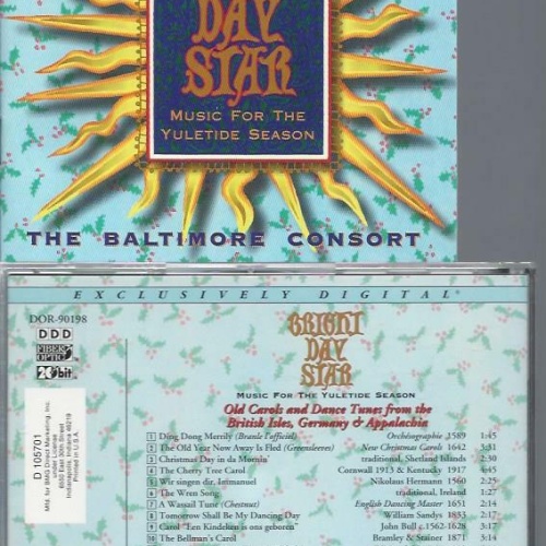 CD- The Baltimore Consort Bright Day Star