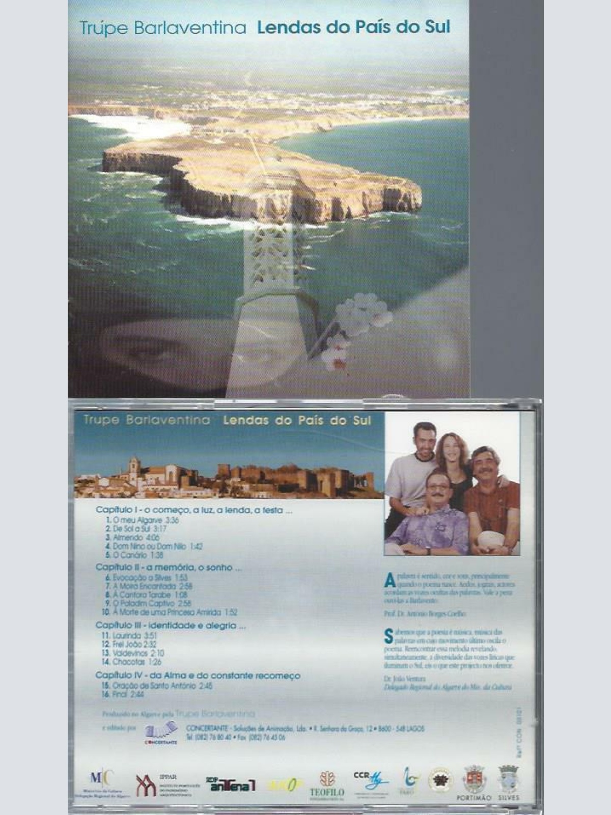 CD-  Trupe Barlaventina  Lendas do Pais do Sul