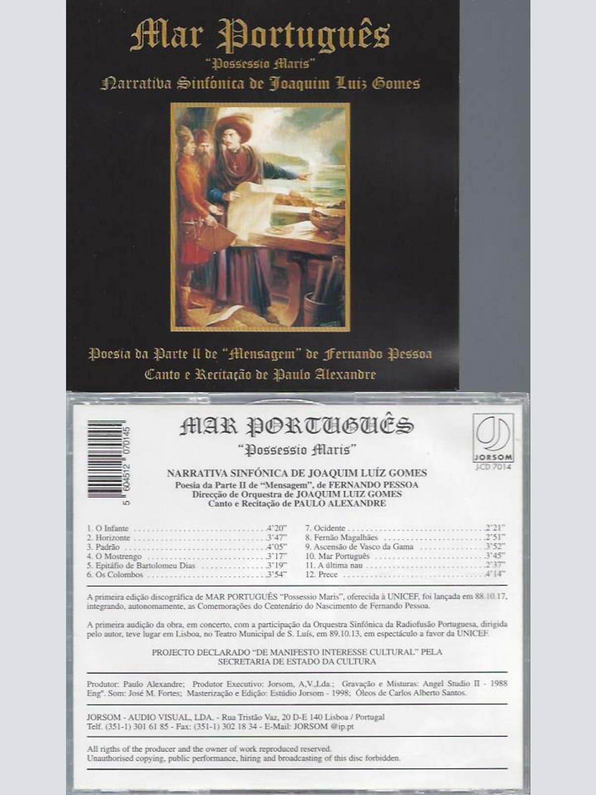 CD-  Mar Portugues Fernando Pessoa