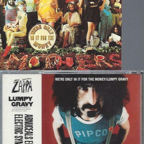 CD- Frank Zappa we're only in it for the Money RCD 40024