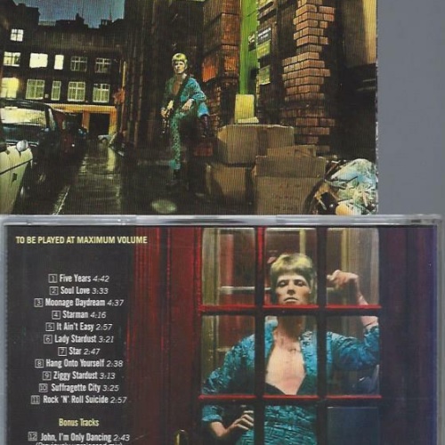 CD--David Bowie Ziggy Stardust  RCD10134 // US