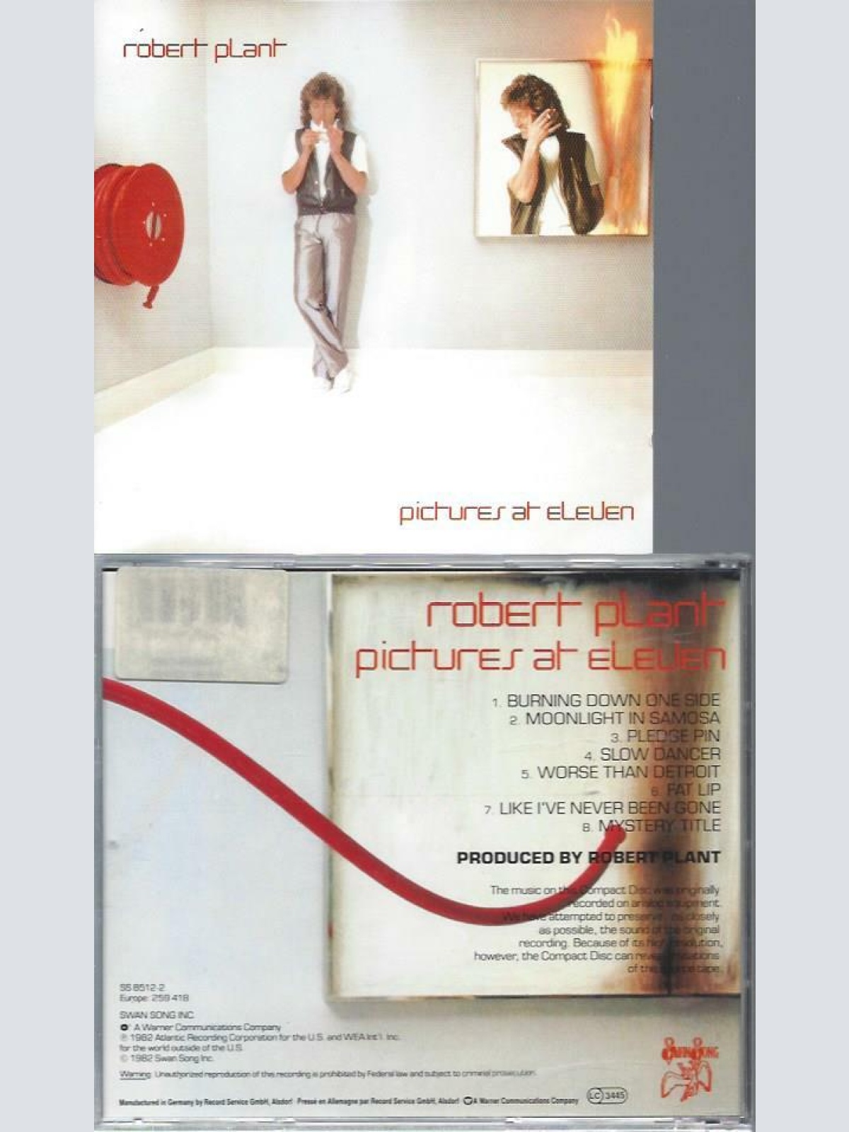 CD--  Robert Plant Pictures at Eleven