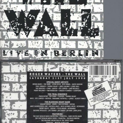 CD--   Roger Waters The Wall Live in Berlin // USA