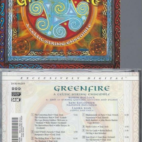 CD-  Greenfire A Celtic String Ensemble