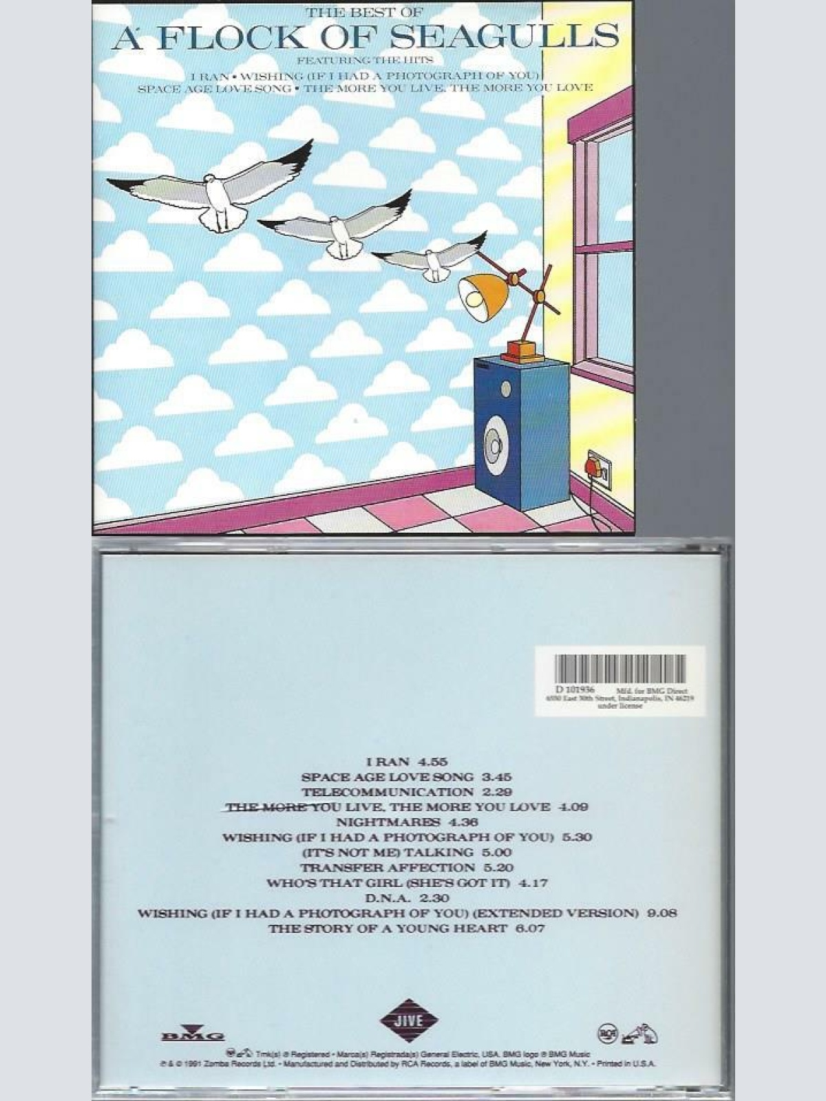 CD-- The best of A Flock of Seagulls